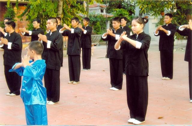 Thầy trò ngày đầu thành lập võ đường tại Linh Quang Tự - Ảnh 03